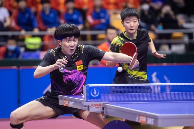 星空体育入口-两对组合亚预赛取胜 国乒锁定德班世乒赛混双门票